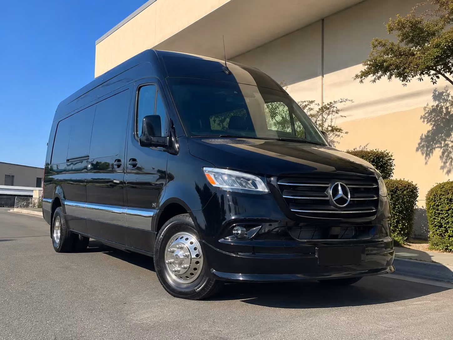 sprinter van with driver